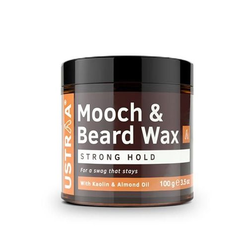 Ustraa Strong Hold Mooch & Beard Wax 100 gm