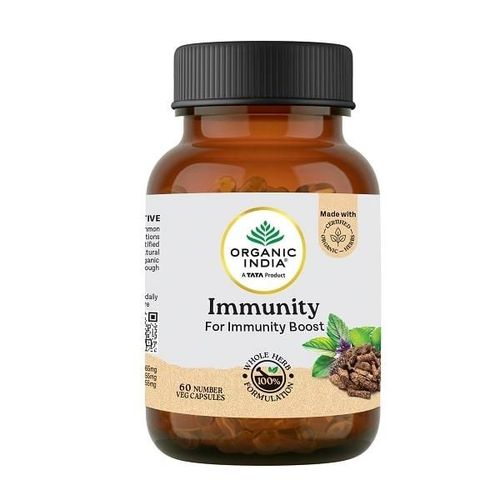 Organic India Immunity Veg Capsules 60's