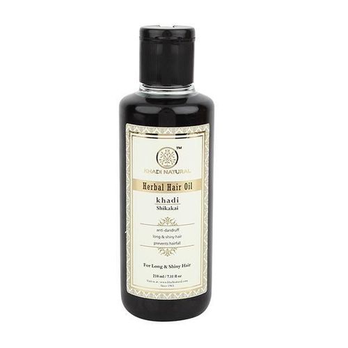 Khadi Natural Herbal Hair Oil - Shikakai 210 ml