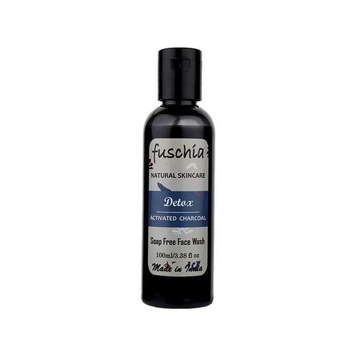 Fuschia Soap Free Face Wash - Detox Activated Charcoal 100 ml