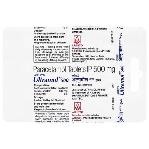 ULTRAMOL RF 500 Tablet 10's