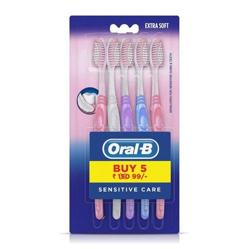 Oral-B Sensitive Care Toothbrush - Extrasoft 5's