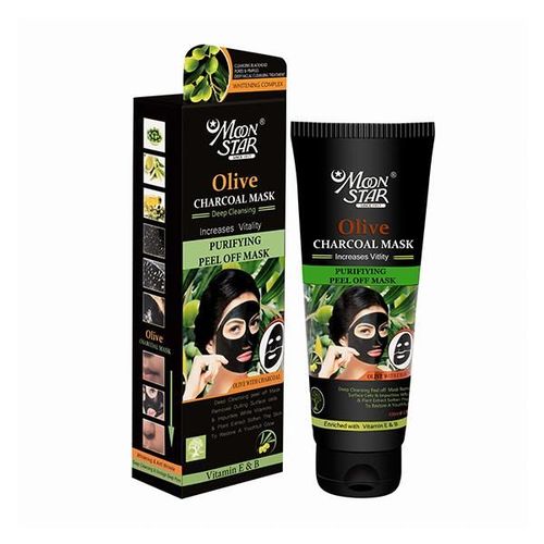 Moon Star Olive Charcoal Mask 120 ml