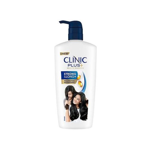 CLINIC PLUS Strong & Long, with Milk Protein & Multivitamin, Shampoo, for Hairfall Control 650 ml