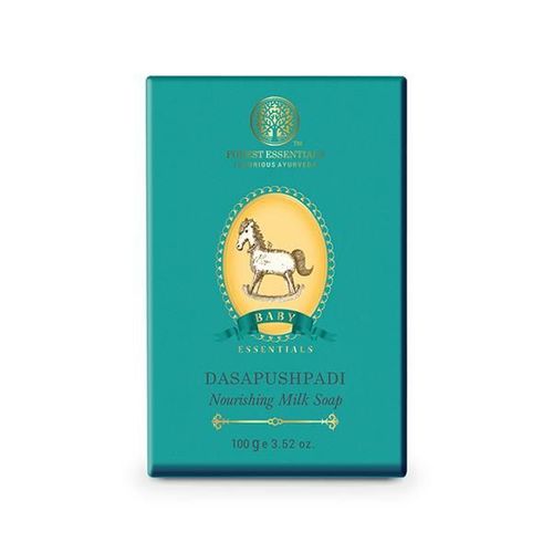 Forest Essentials Dasapushpadi Nourishing Baby Milk Soap 100 gm