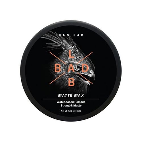 Bad Lab Matte Max Water-based Pomade, Strong & Matte 80 gm