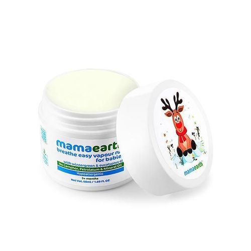 Mamaearth Breathe Easy Vapour Rub Balm for babies 50 ml