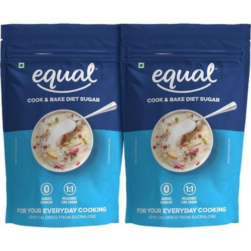 Equal Cook and Bake Diet Sugar (Pouch) (Pack of 2 x 500 gm) 1's