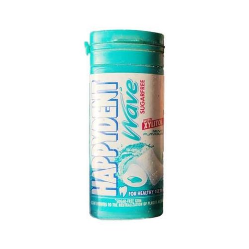 Happydent Wave with Xylitol Bubble Gum (SF) - Mint Flavour 30.6 gm