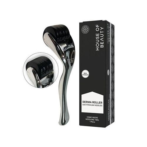 House of Beauty Derma Roller 1.00Mm For Home Use, Reduces Hairfall, Balding & Stretchmarks 1's