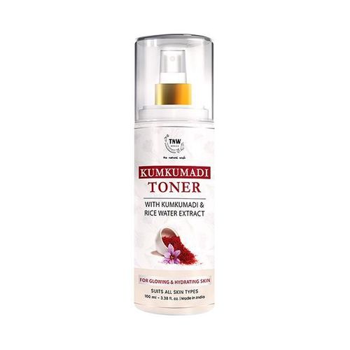 TNW The Natural Wash Kumkumadi Toner with Rice Water Extract for Glowing and Hydrating Skin 100ml