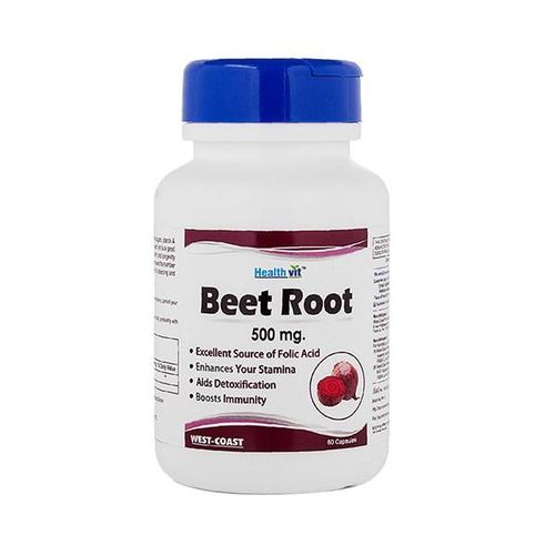 Healthvit Beet Root Capsules For Immunity Booster 60's