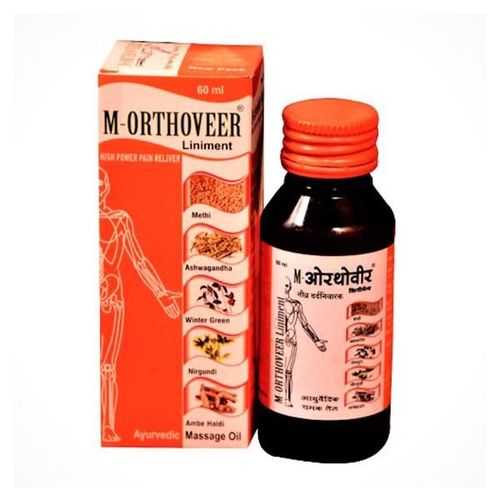 M-Orthoveer Liniment Massage Oil 60 ml