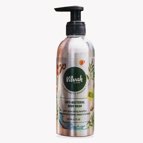 Vilvah Anti Bacterial Bodywash - Neem & Turmeric 200ml