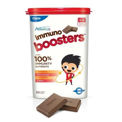 Activ Kids Immuno Boosters for 4 -6 Years Chocobites (Pack of 30)