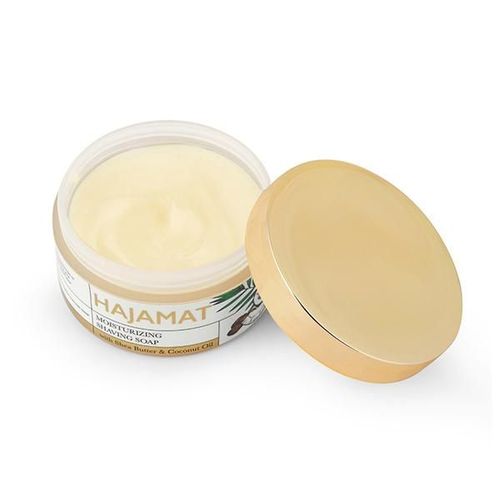 Hajamat Moisturizing Shaving Soap With Shea Butter & Coconut Oil 80 gm