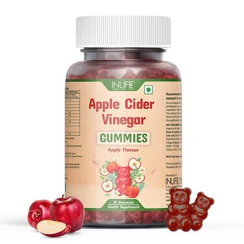 Inlife Apple Cider Vinegar Gummies - Apple 30's