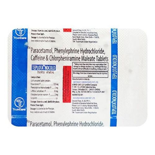 TEPLOTA NOCOLD Tablet 10's