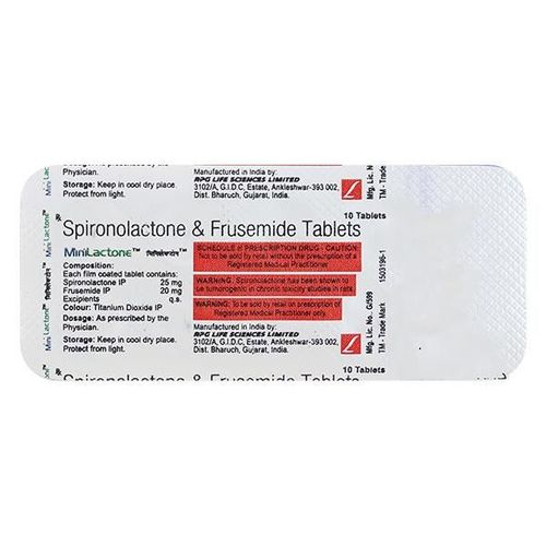Minilactone Tablet 10'S