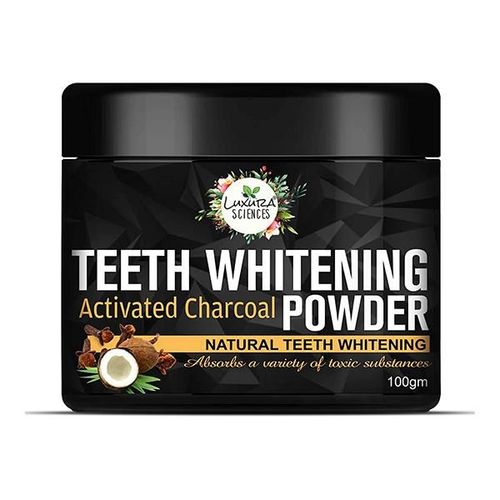 Luxura Sciences Teeth Whitening Activated Charcoal Powder 100 gm