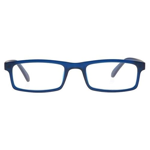 Klar Eye Rectangle Full Rim K-3021 Reading Glass - Blue, 3.25 Power