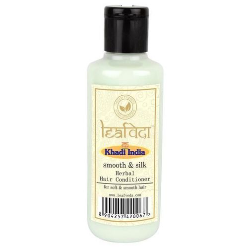 Khadi Leafveda Herbal Hair Conditioner - Smooth & Silk 210 ml