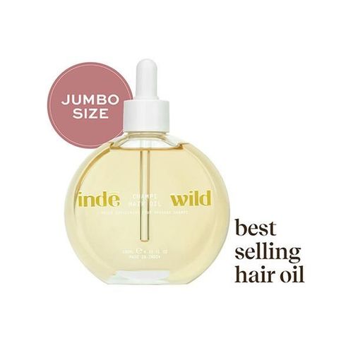 Inde Wild Champi Hair Oil with Bhringraj, Brahmi, Amla for Regrowth, Hairfall and Dandruff 130 ml