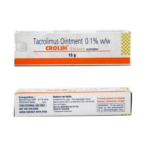 Crolim Power 0.1% Ointment 15gm