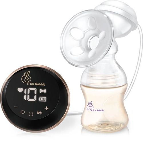 R For Rabbit First Feed Smart Electric Breast Pump - Black 1's