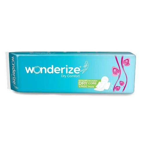 Wonderize Dry Comfort Sanitary Pads 6's