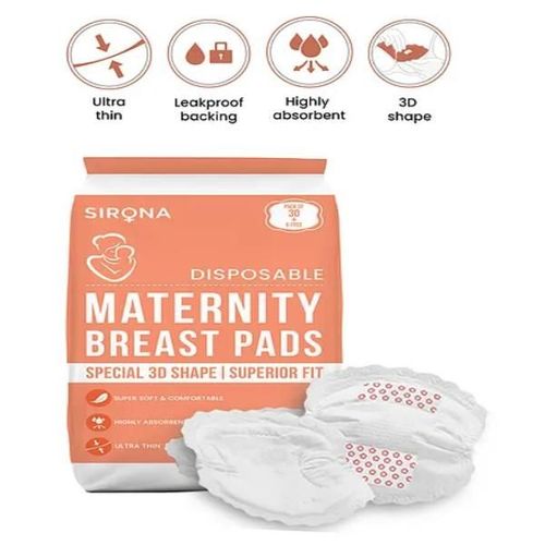 Sirona Disposable Maternity Breast Pads 36's