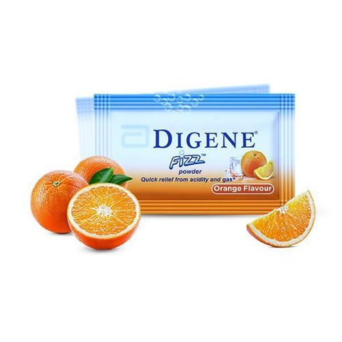 Digene Fizz Powder - Orange Flavour 5 gm