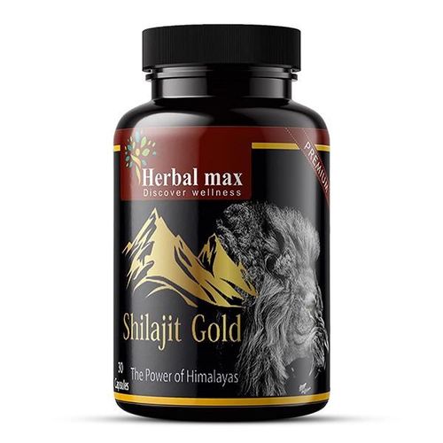 Herbal Max Shilajit Gold 800 mg Capsule 30's