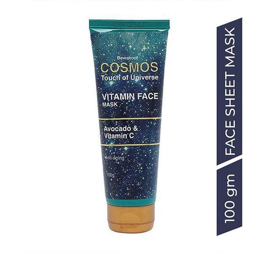 Cosmos by Bewakoof Anti-Aging Face Mask Powered By Avocado & Vitamin C 100 gm