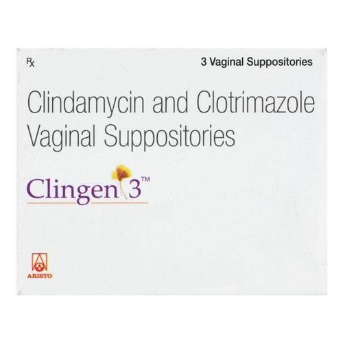 Clingen 3 Vaginal Suppository 3'S