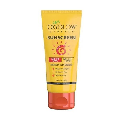 OxyGlow Herbals Sunscream with SPF 50 UVA PA ++++ UVB 60 gm