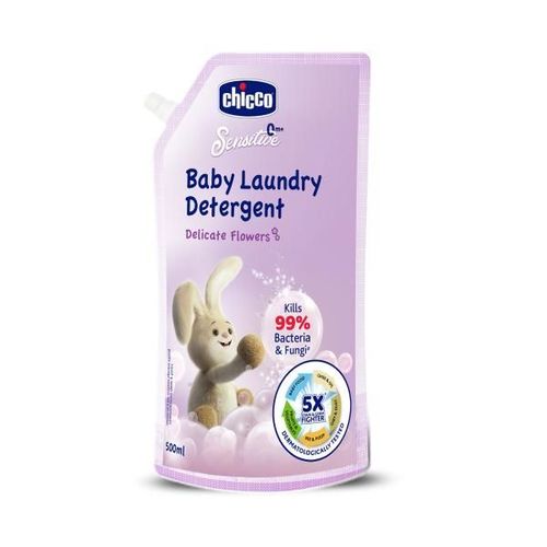 Chicco Sensitive 0M + Baby Laundry Detergent Delicate Flowers 500 ml
