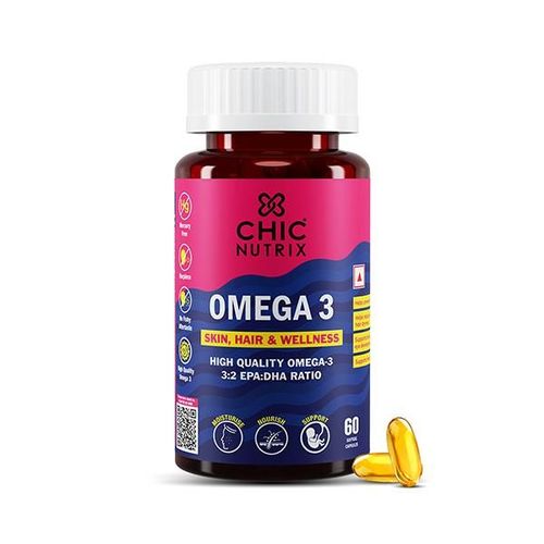 Chicnutrix Omega 3 Softgel Capsule - Chocolate Flavour 60's