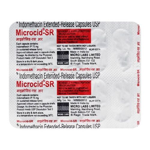 Microcid SR 75mg Capsule 10'S