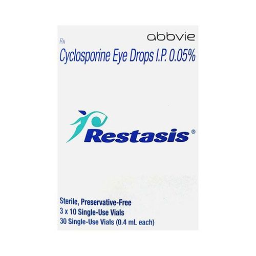 RESTASIS 0.05% Eye Drops 30x0.4ml