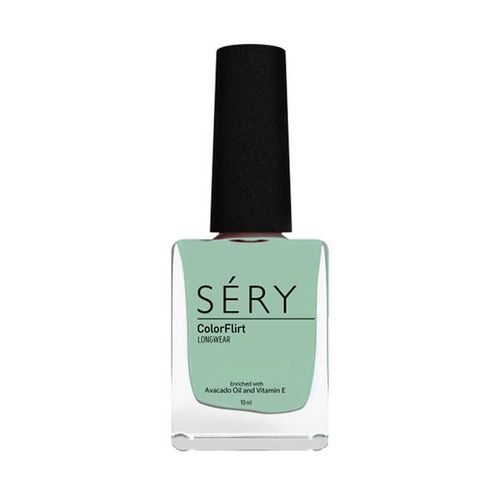 Sery Colorflirt Nail Paint Seafoam, Green 10 ml