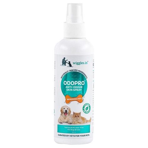 Wiggles Odopro Organic Dog & Cats Perfume Anti-Odor Spray 200ml