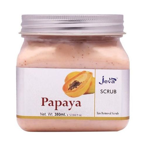 Jeva Papaya Tan Removal Scrub 380 ml