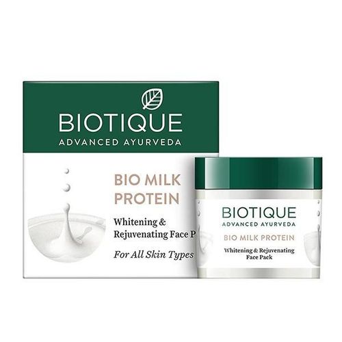 Biotique Bio Milk Protein Whitening & Rejuvenating Face Pack for All Skin Types 50 gm