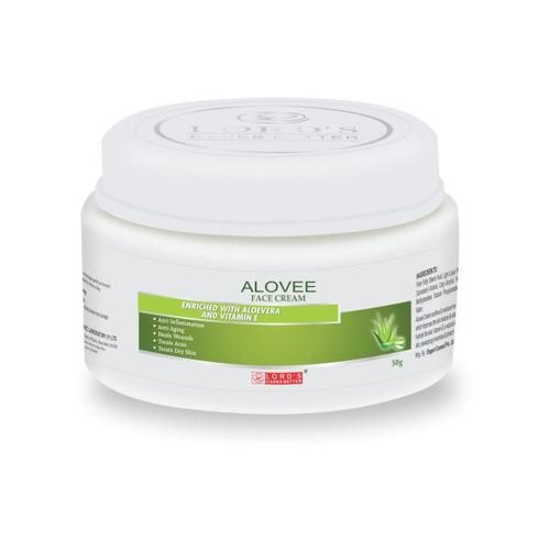 Lord's Alovee Face Cream - Aloevera & Vitamin E 50 gm