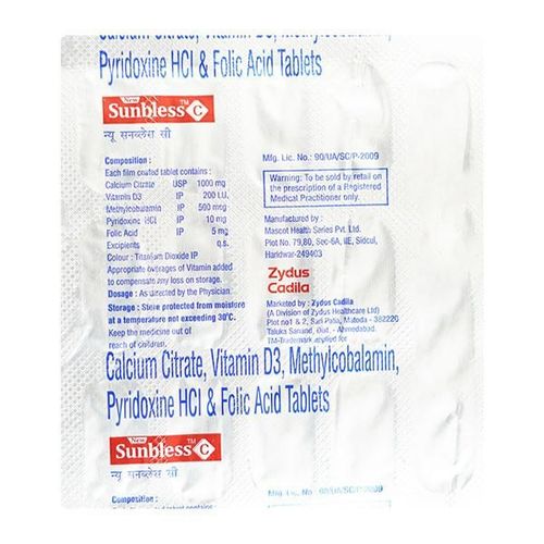 Sunbless C Tablet 15's