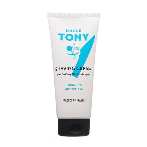 Uncle Tony Shaving Cream With Purifying Aloe Vera & Jojoba - Hydrating Shea Butter 100ml