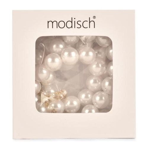 Modisch White Pearls Small Moti Chain Sunglasses Chain (JC-1409) 1's