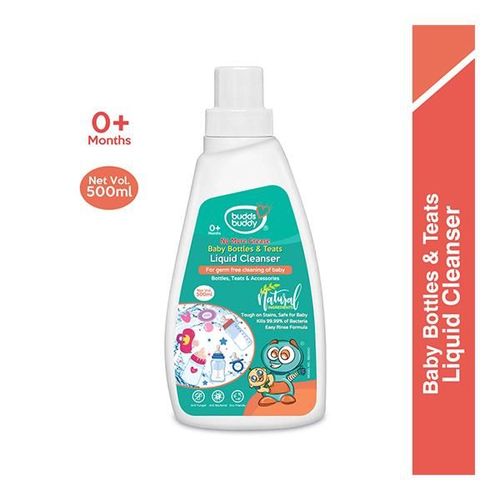 Buddsbuddy Baby Bottles and Teats Liquid Cleanser 500 ml