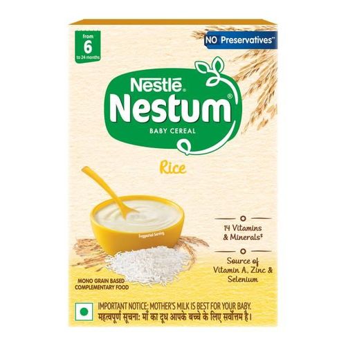 Nestle Nestum Stage 1 (6-24 Months) Powder 300 gm - Rice (Refill Pack)